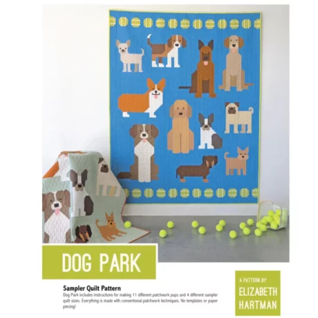 Dog Park Pattern - Elizabeth Hartman