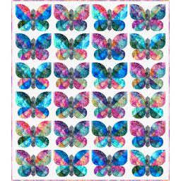 Fluidity Pattern - Butterflies