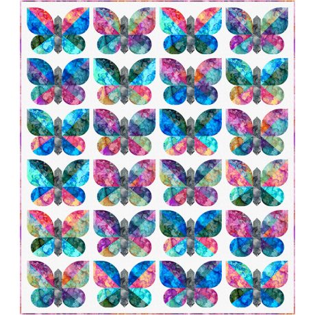 Fluidity Pattern - Butterflies