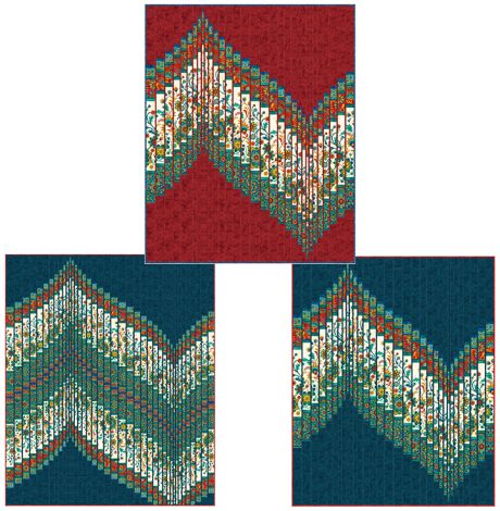 Boho Blooms Pattern - Crescendo
