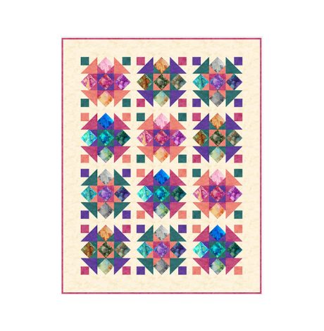 Fluidity Pattern - Windflower