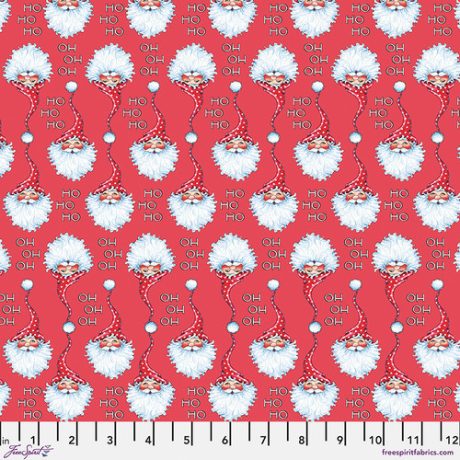 So Much Joy! Christmas Collection by Mary Engelbreit - Ho Ho Ho Santa on Red
