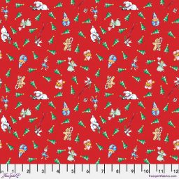 So Much Joy! Christmas Collection by Mary Engelbreit - Christmas Tree Toss on Red