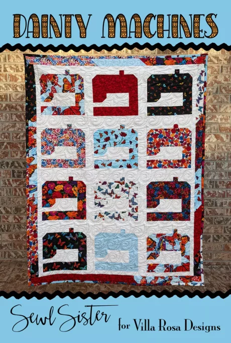 Dainty Machines Pattern - Villa Rosa Designs