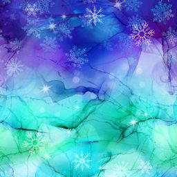 Midwinter Magic Winter Collection - Snowflake Ombre
