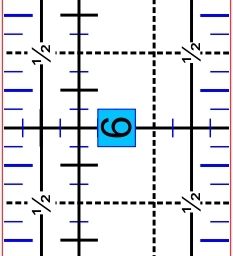 Erie Quilt Art Quilting Rulers - 1.5" x 12"