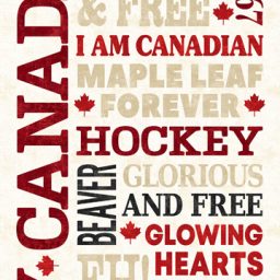Canadian Classics 3 - Canadian Words Panel